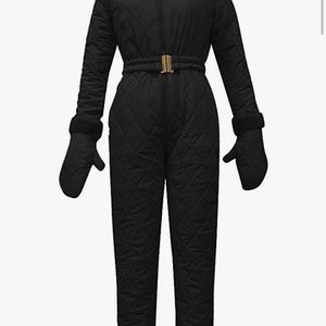 Black Snowsuit/Jumpsuit/Onesie/Ski Suit! Brand Ne… - image 1